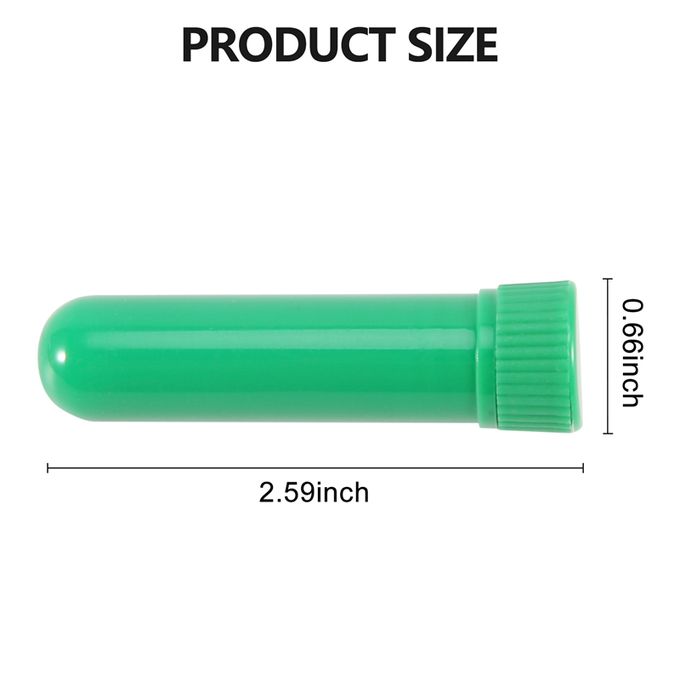 12PCS Item New Aromatherapy Oil Aromatherapy Blank Nasal Inhaler Stick Portable