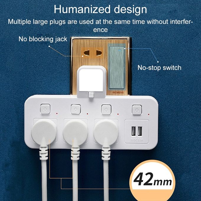 USB Wireless Plug Converter, With Night Light