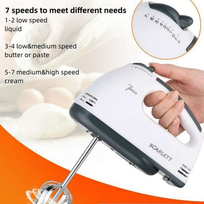 Electric Whisks Hand Mixer Egg Beater Kitchen Blender