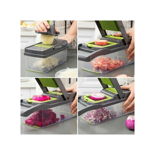 7 In 1 Multi-function Vegetable Cutter Kitchen Gadget Grater