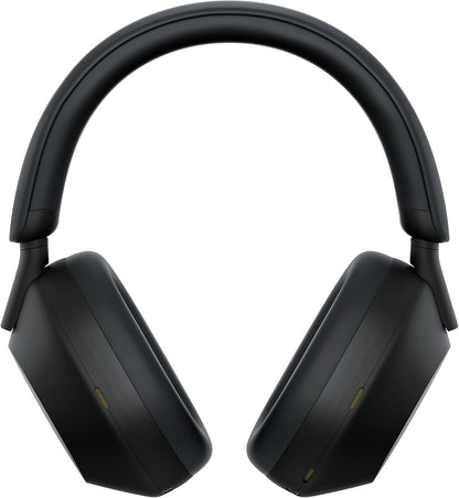 Sony WH-1000XM5 The Best Wireless Noise Canceling Headphones, Made Of Soft Fit Synthetic Leather, Integrated Processor V1, With 4 Beamforming Microphones, Up To 30-Hour Battery Life, Black