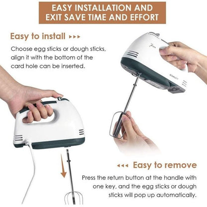 Electric Whisks Hand Mixer Egg Beater Kitchen Blender