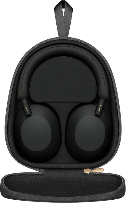 Sony WH-1000XM5 The Best Wireless Noise Canceling Headphones, Made Of Soft Fit Synthetic Leather, Integrated Processor V1, With 4 Beamforming Microphones, Up To 30-Hour Battery Life, Black