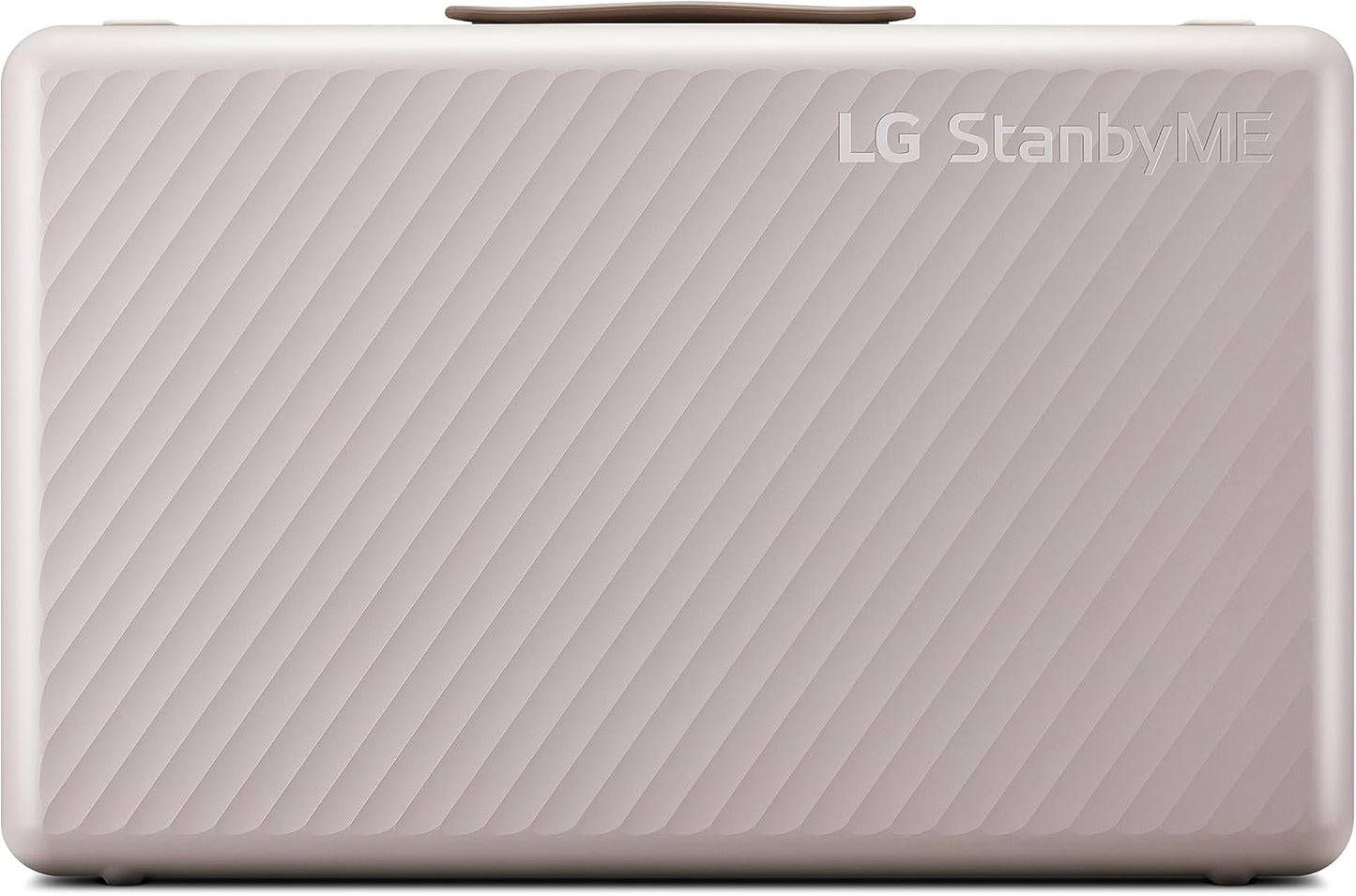 LG 27-Inch StanbyME Go Portable Smart 1080P Touch Screen (27LX5QKNA, 2023 Model), Calming Beige