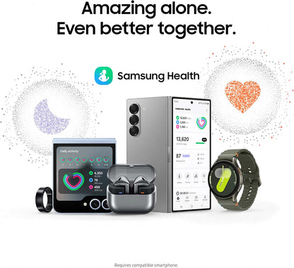 Samsung Galaxy Watch 7 40mm Bluetooth AI Smartwatch w/Energy Score, Wellness Tips, Heart Rate Tracking, Sleep Monitor, Fitness Tracker, 2024, Green [US Version, 1Yr Manufacturer Warranty]